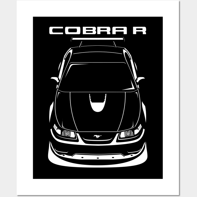 Ford Mustang Cobra R 2000 Wall Art by V8social